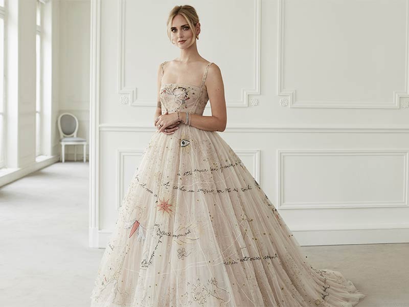 زفاف المصممة الإيطالية كيارا فيراني يضاهي زفاف ميغان ماركل وهاري